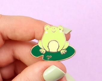 Frog Enamel Pin