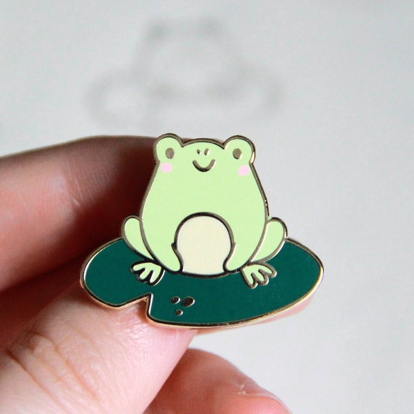 Frog Enamel Pin