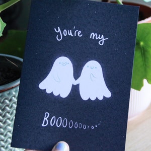 You&#39;re my Boo! - Ghost Valentine&#39;s Pun Greetings Card