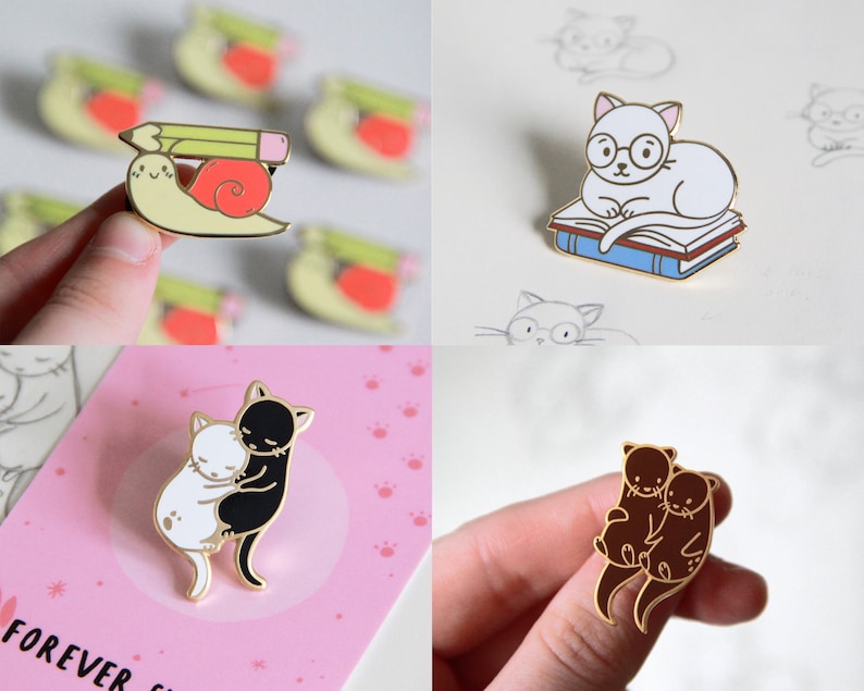 SECONDS SALE Enamel Pins 