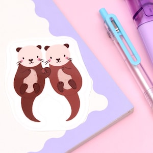 Otters Sticker