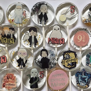 HP LOLLIPOPS, Wizard and Witches party theme