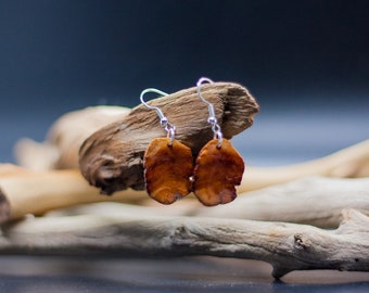 Manzanita Wood Earrings, Wooden Earrings, Rustic Earrings, Mothers Day Gift, Wood Earring, Wooden Jewelry, Gifts For Her, Handmade Gifts