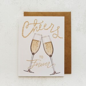 Vive la carte pour toujours | Mariage, Célébration, Carte de fiançailles, Carte de mariage, Champagne, Santé