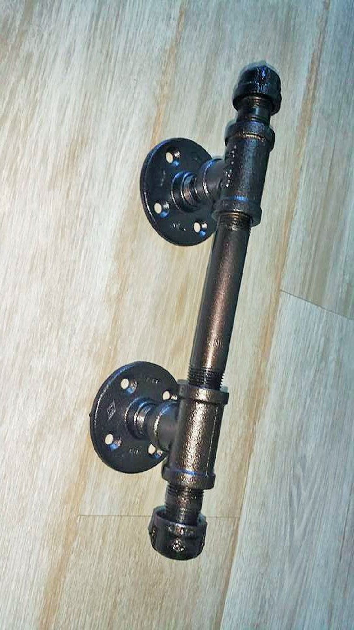 Steampunk Handle Industrial Handle Pipe Handle Door Handle Etsy