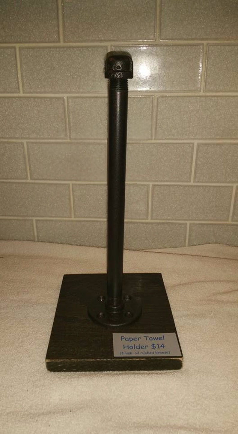 Steampunk Paper Towel HolderFarmhouse Paper Towel Stand Etsy