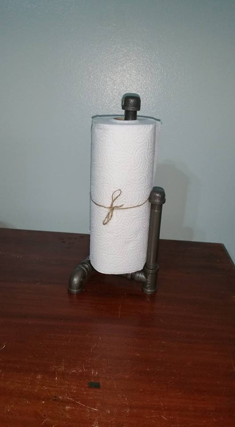 Steampunk Paper Towel Holder/farmhouse Paper Towel Etsy