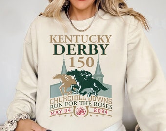 Kentucky Derby 2024 Shirt, Run For The Roses Shirt, 150th Kentucky Horse Racing Shirt, Racing Kentucky Shirt