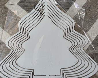 sublimation christmas wind spinner