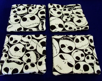 Jack Skellington Coaster Set