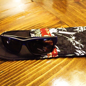 Asian Bamboo Sunglass Holder