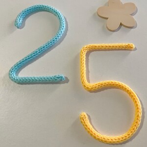 Number Template for Wire Mesh Art, Printable Wire Art Template ...