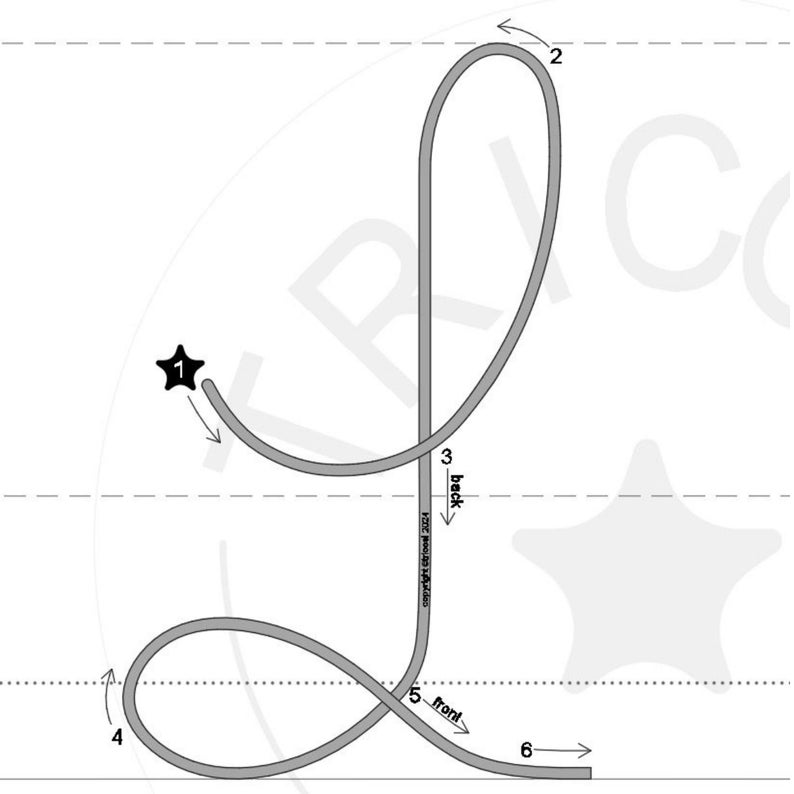 modèle de lettre imprimable pour l'art du fil, modèle d'alphabet cursif, alphabet majuscule et minuscule, noms de maillage, modèle de police image 5