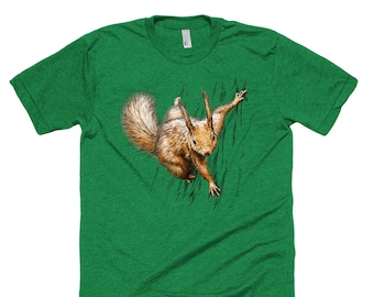 Squirrel T Shirt - Etsy