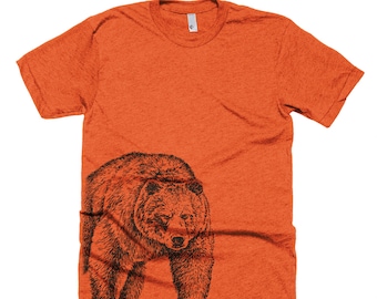 Bear Hug Flip T-shirt, Funny Graphic Tee - Etsy