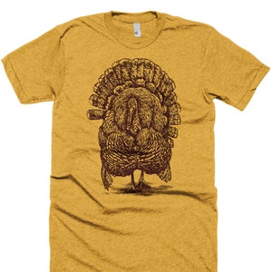 Turkey Shirt, Thanksgiving Shirt, Turkey T Shirt, Farm Animal, Turkey TShirt, Unisex Bella Canvas T Shirt - Item 1010 - Maroon Ink