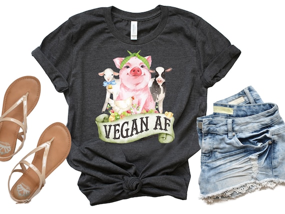 Vegan As Fuck Af T-Shirt Vegan As Fuck Af T-Shirt