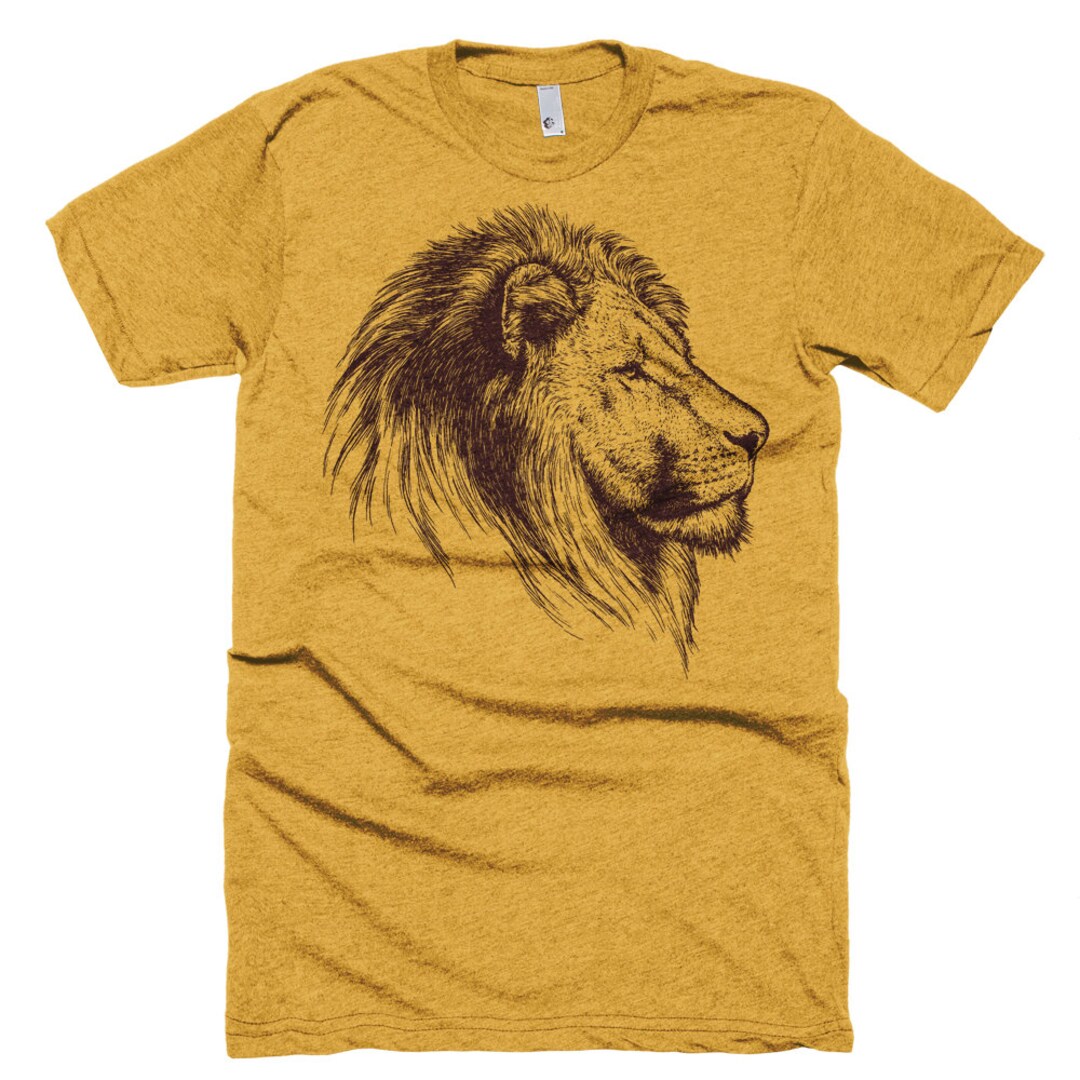 Kenyan Colors Lion T-Shirt Soft Cotton Tee