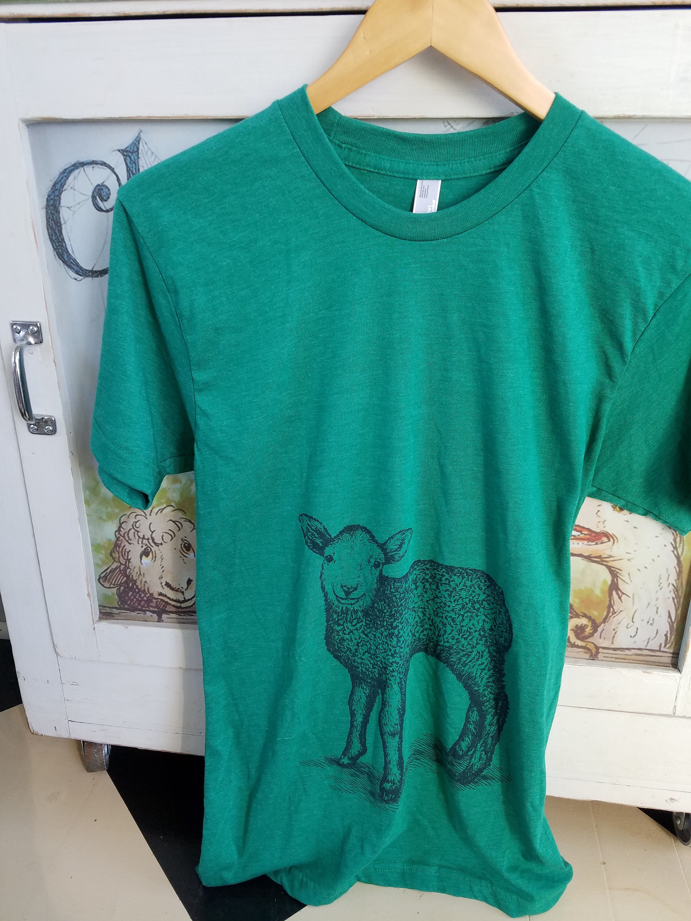 Baby Sheep Animal T Shirt Lamb Tee Shirt Lamb Tee Unisex Etsy