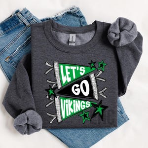 Custom Mascot Sweatshirt | Pennant Game Day Sweatshirt | Custom Spirit Wear | School Spirit