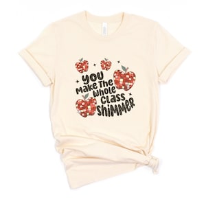 You Make the Whole Class Shimmer Taylor Bejeweled Teacher Tee | Taylor Inspired Teacher Tee | Teacher Shirt | Taylor Teacher Shirt