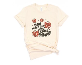 You Make the Whole Class Shimmer Taylor Bejeweled Teacher Tee | Taylor Inspired Teacher Tee | Teacher Shirt | Taylor Teacher Shirt