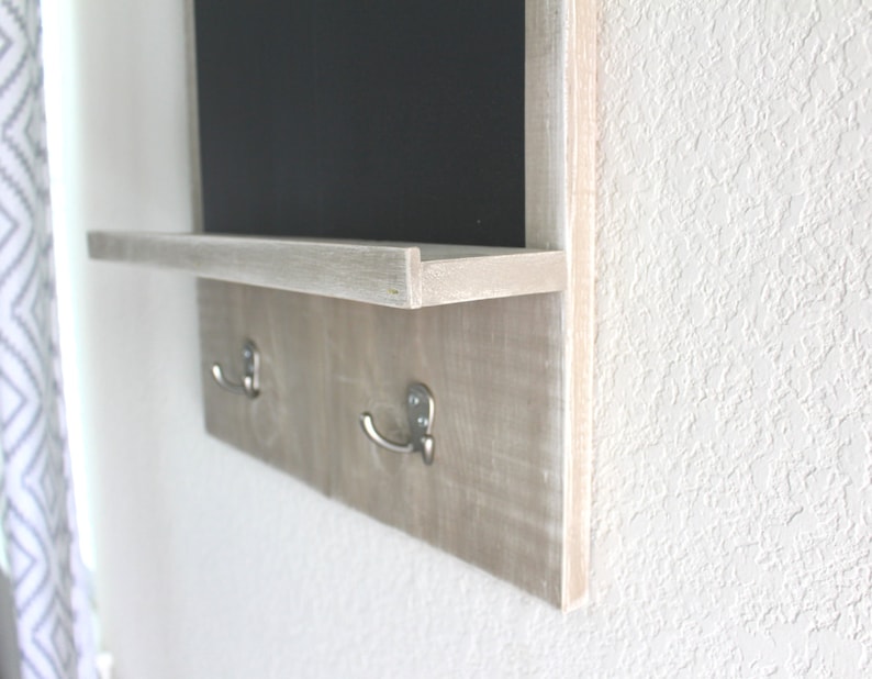 Entryway Organizer Chalkboard Large Etsy