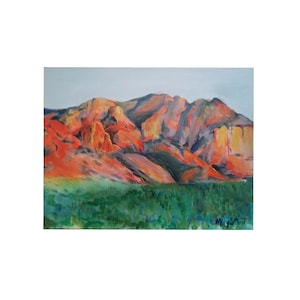 Sedona Reds - Sedona Landscape Painting: Original Impressionist Art