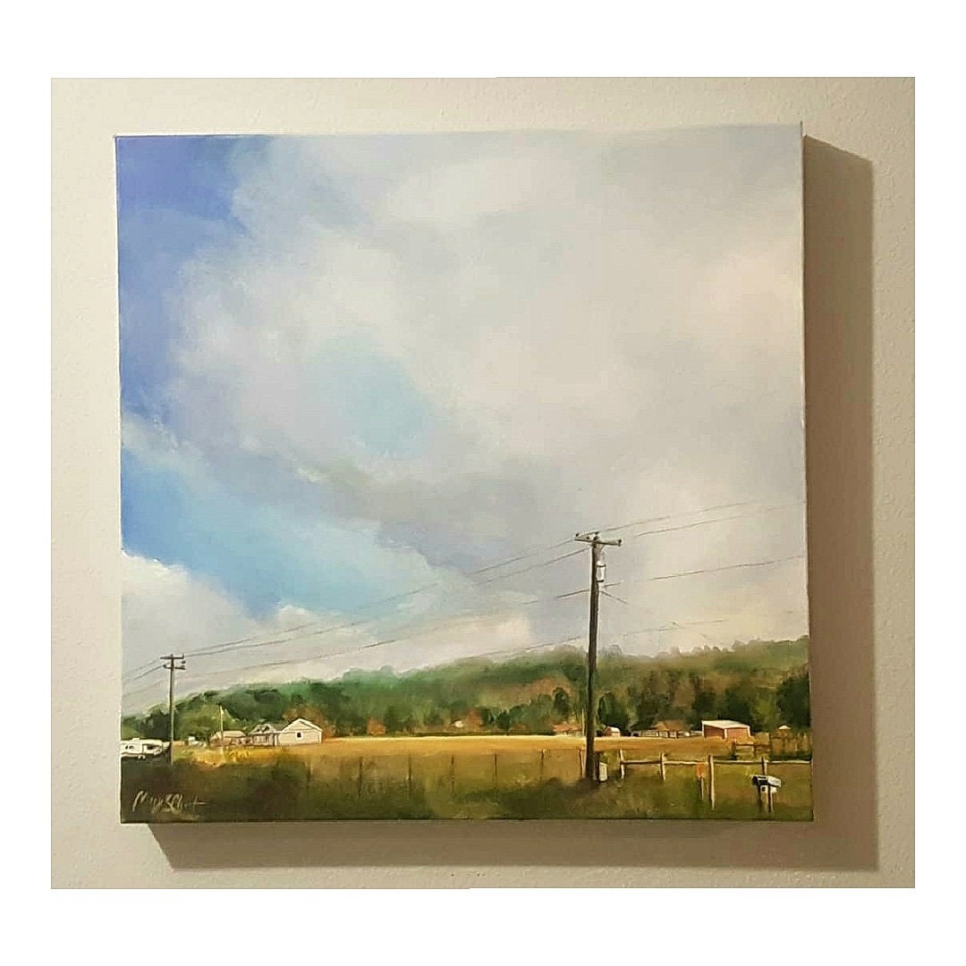 The Light Fandango Original Rural Pacific Northwest Painting Etsy