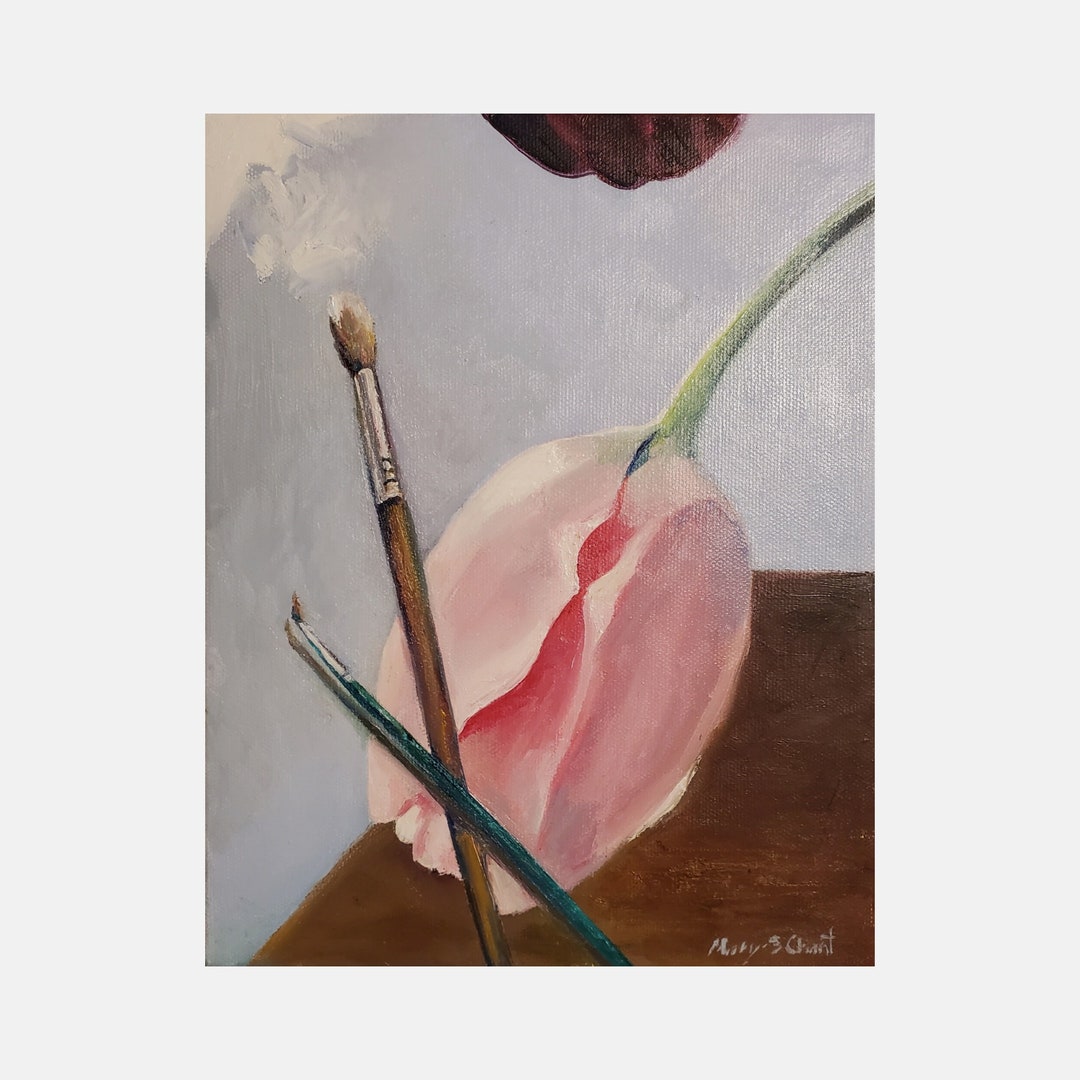 Painting verb II 10 X 8 Original Oil Painting Etsy