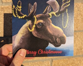 Christmoose Christmas Card