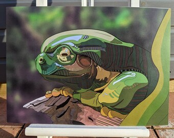 Tree Frog Digital Print