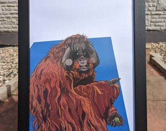 Orangutan Digital Print
