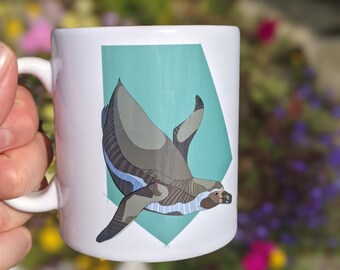 Diving Penguin Mug