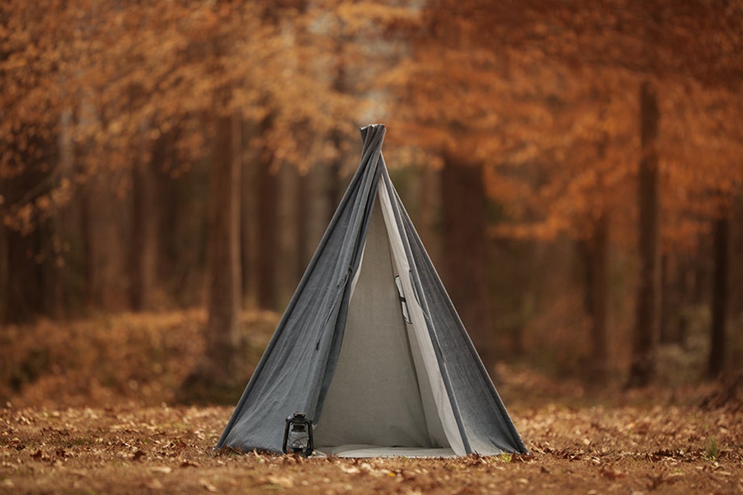 Tepee Backdrop, Autumn Digital Backdrop, Fall Teepee Digital Background ...