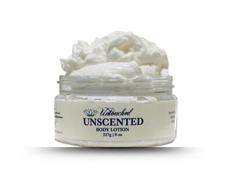Unscented Shea, Mango and Cocoa Butter Hand and Body Lotion