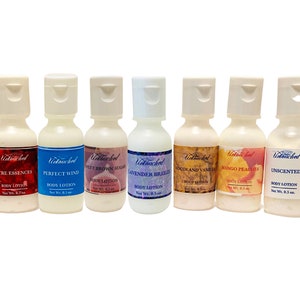 Sample size | .5 oz. - Cocoa, Shea, Mango Hand & Body Lotions