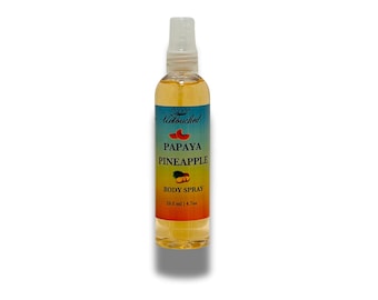Alcohol-Free Scented Body Mist – Hydrating Spray for Skin & Hair - Clean, Floral and Tropical Scents