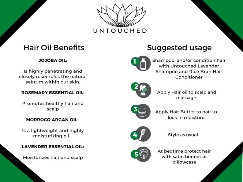 Rosemary & Argan Hair Oil Etsy