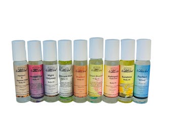 Roll on Scented Body Oil - Variety scents