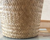 Wicker Basket Planter