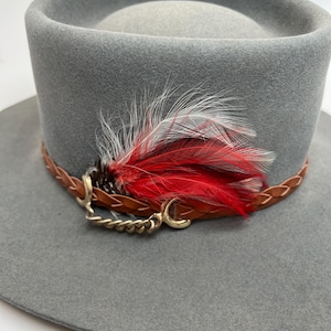 Vintage australisk Akubra "Down Under" filthatt 53