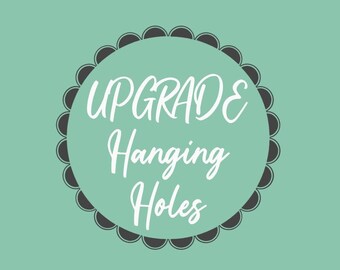 Actualizar agujeros colgantes