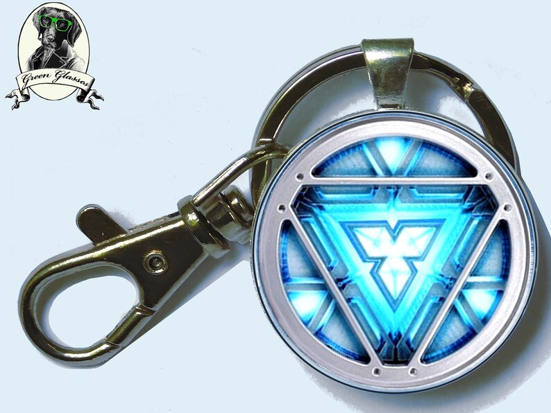 arc reactor keychain