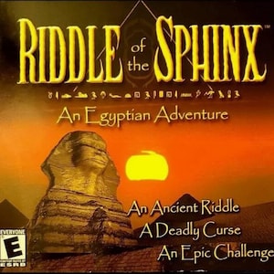 Riddle of the Sphinx: An Egyptian Adventure Computer game Brand New Never opened. Immerse yourself into the Giza Sphinx and Great Pyramid