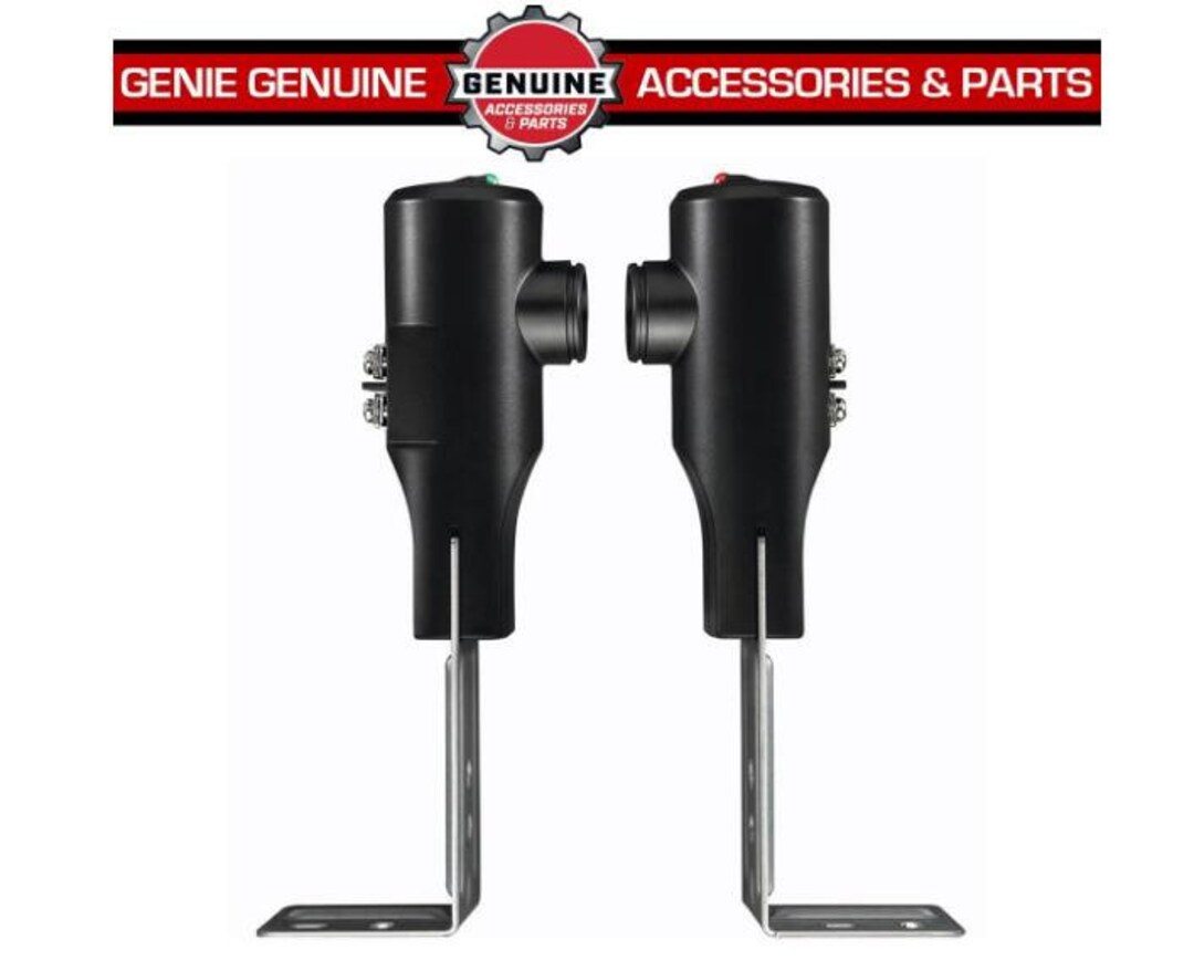 Garage Door Opener Garage Door Safety Beam Kit Genie (Authentic) GSTB-R  (STB-BL) Safe-T-Beam Garage s Old Style Door Sensor, image size:1080x878