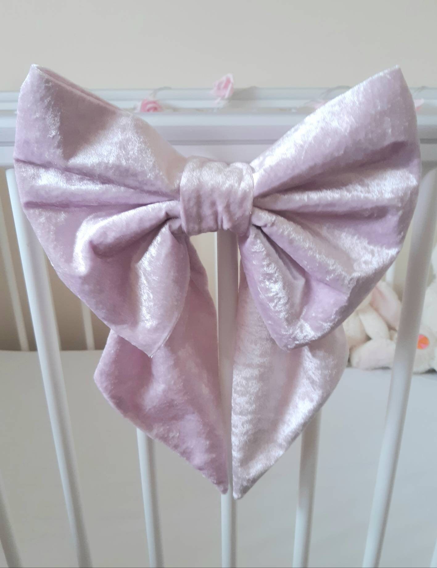 crushed velvet cot