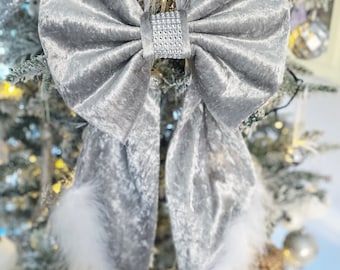 Velvet Christmas Bow