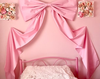 Large Pink Wall Bow, Occasion Bow