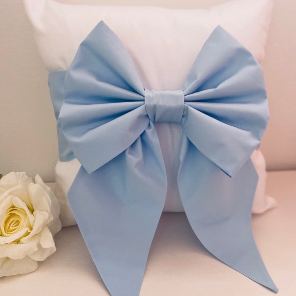 Corner Bows Baby Pillow - 10X14